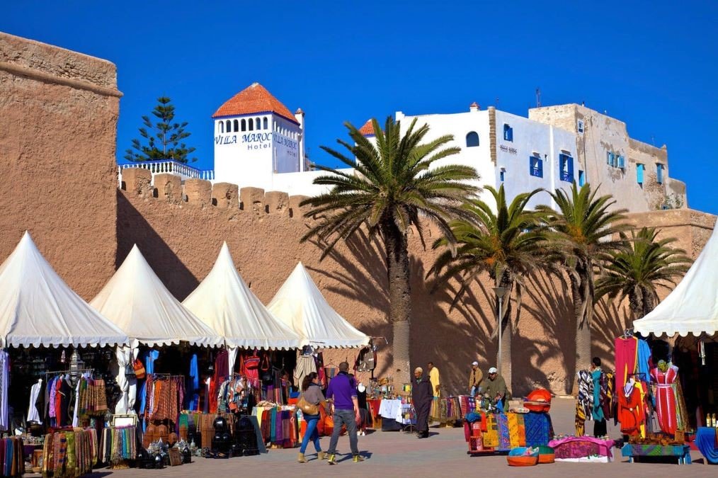 stock photo market essaouira morocco north africa africa